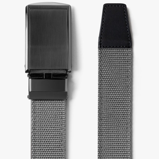 Grey Canvas Belt
