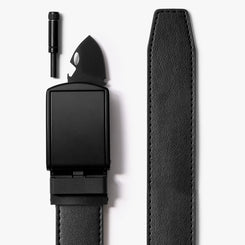 Ratchet Belt without Holes Adjustable Belt Survival Belt | SlideBelts
