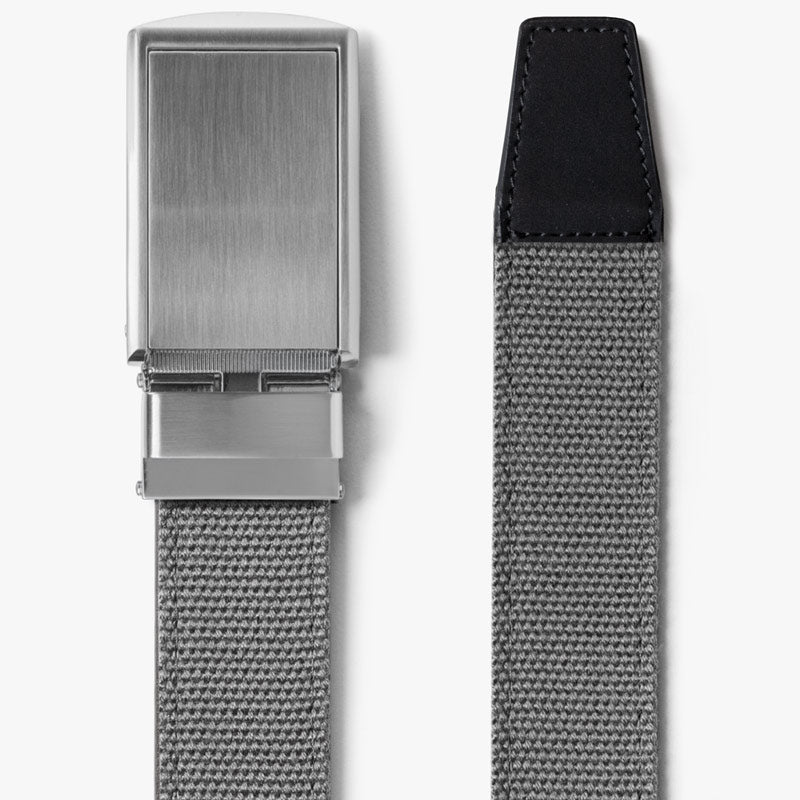 Grey Canvas Belt