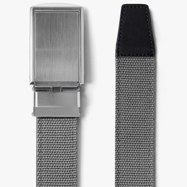 Grey Canvas Belt