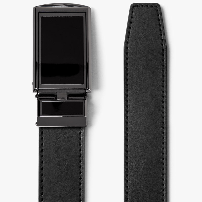 AURALEE SLIDE BUCKLE BELT – PLAIN GOODS