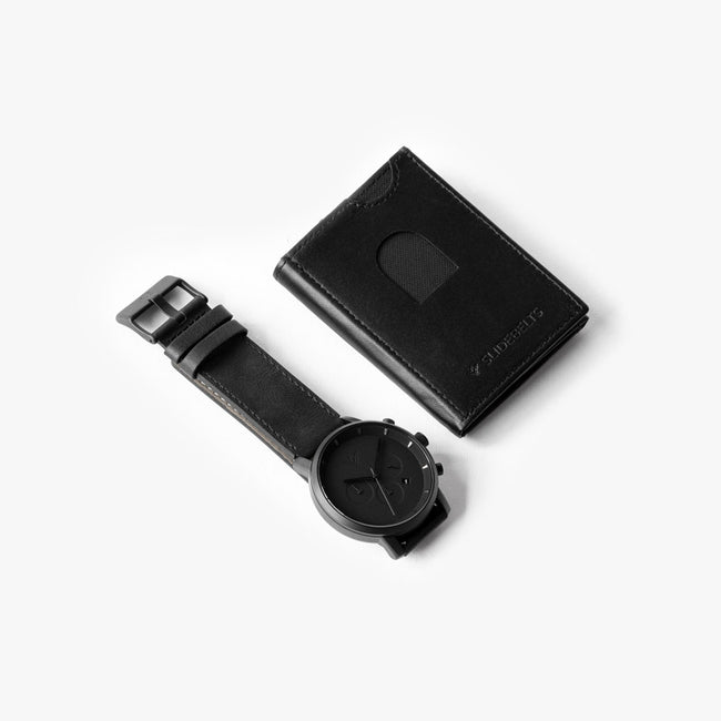 Blackout Watch and Wallet Set
