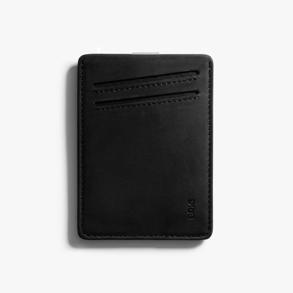 Money Clip Card Holder With Pull Strap