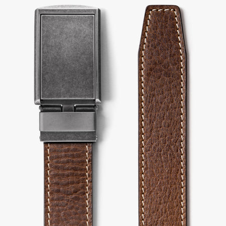 Leather deals belt woodland