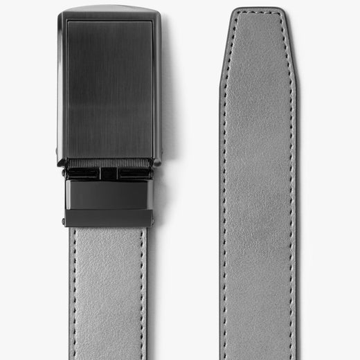 Grey Ratchet Belt SlideBelts No Holes Belt Ratchet Belt