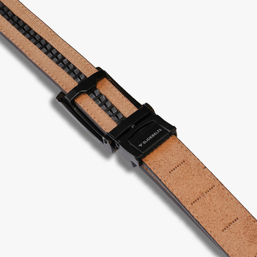 Black Full Grain Leather Belt, SlideBelts, Men's Ratchet Belt, Ratchet  Belt without Holes Adjustable Belt Survival Belt