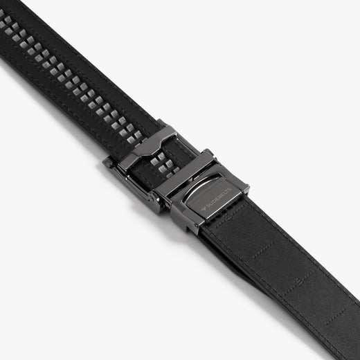 Onyx Black Full Grain Leather Belt | Fast Shipping, Free Exchanges ...
