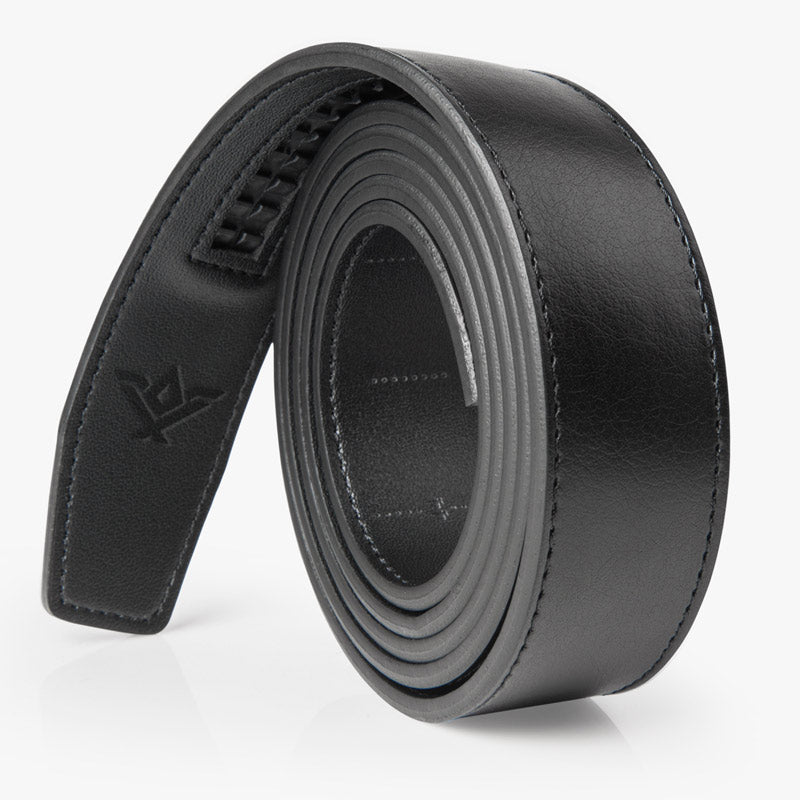 小物 LEATHER SLIDE BELT Classic Belt Strap | Ratchet Belt without Holes Adjustable